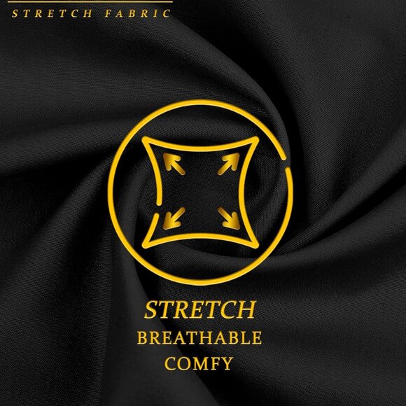 Women's High Waist Lightweight Solid Long Pants Elegant Office Trousers - Picture 7 of 7